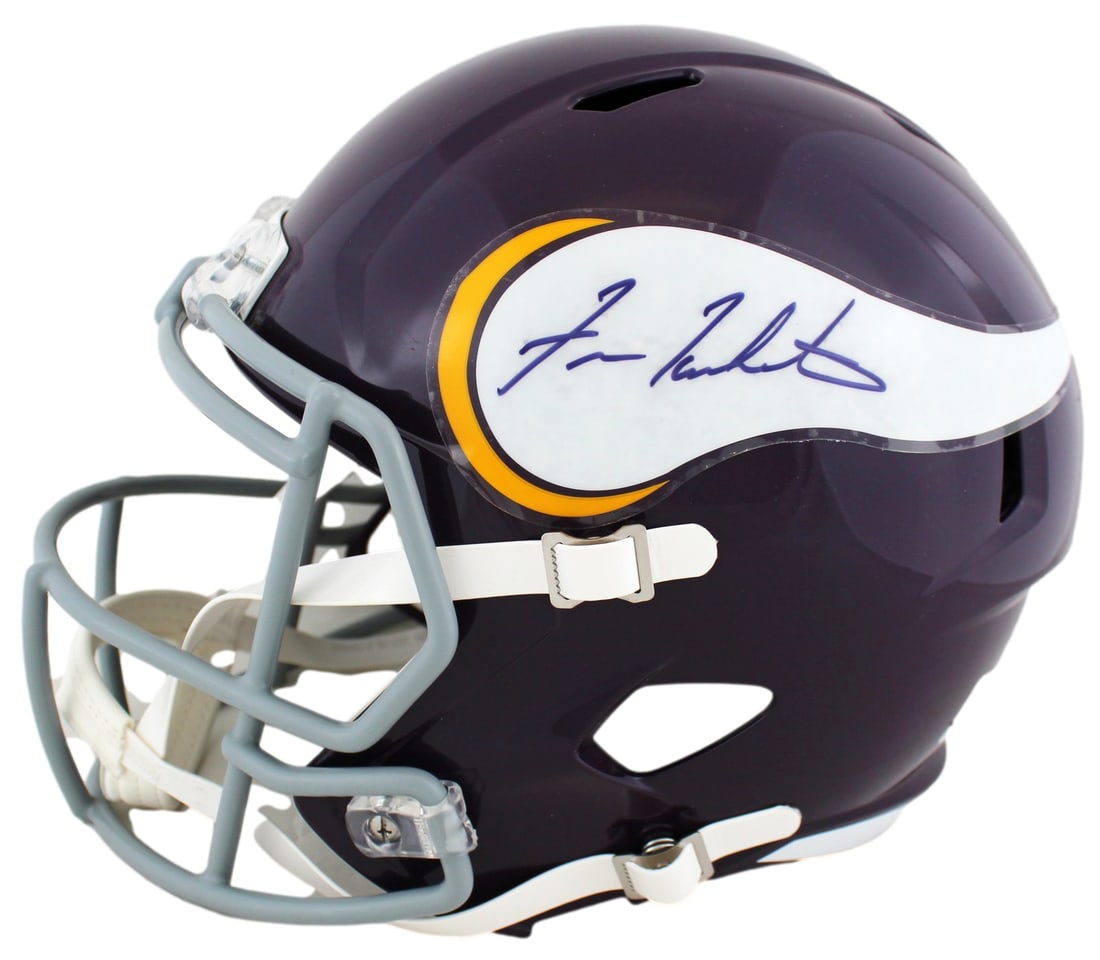 Fran Tarkenton Signed Full Size Vikings Speed Helmet Beckett Authenticated (1 of 4)