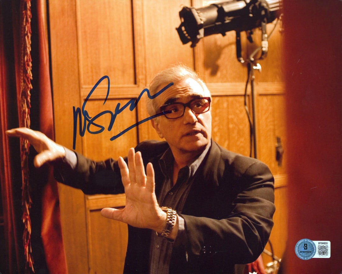 Martin Scorsese Signed Shutter Island 8x10 Photo BAS Authenticated: Martin Scorsese Signed Shutter Island 8x10 Photo BAS Authenticated This authentic 8x10 photograph of Martin Scorsese from the film Shutter Island has been personally signed by the acclaimed director.