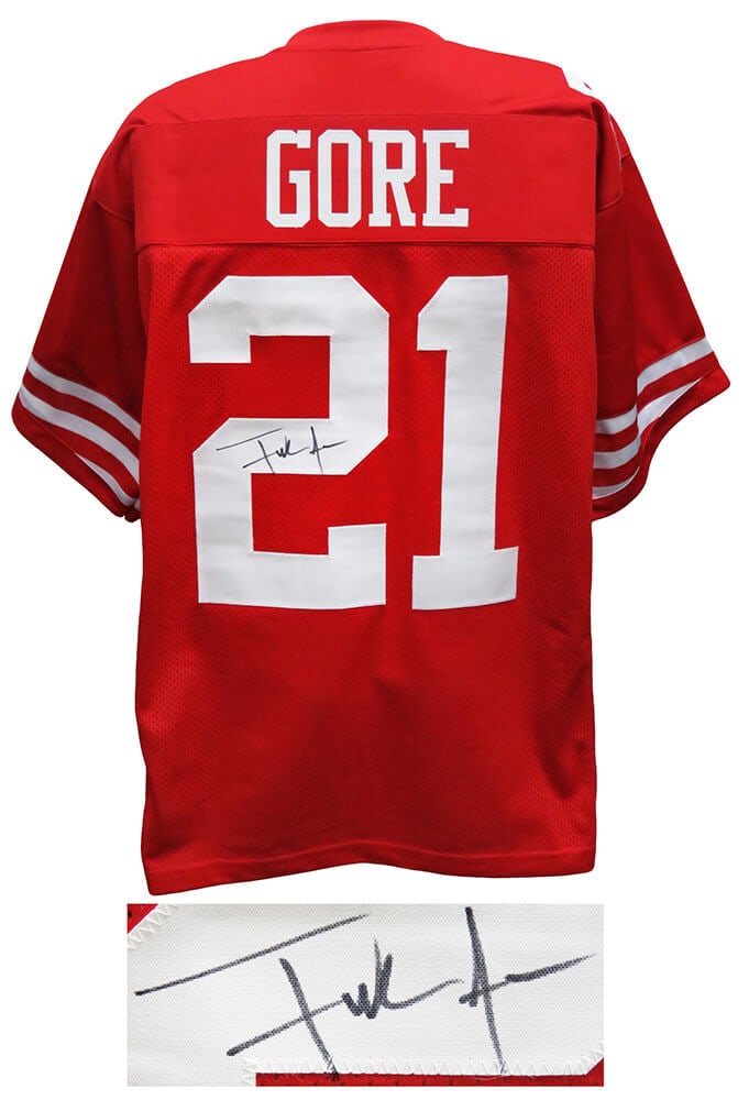 Frank Gore Signed San Francisco 49ers Jersey with COA (1 of 2)