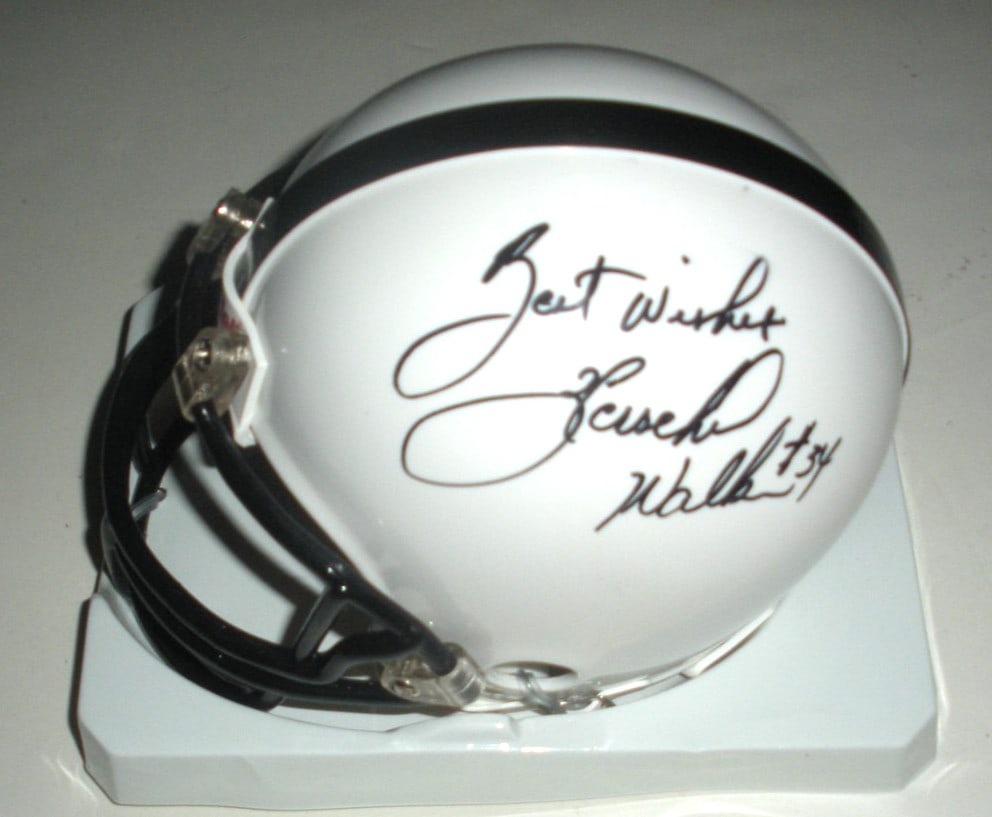 Herschel Walker Signed Mini Helmet with COA Georgia Bulldogs Dallas Cowboys (1 of 1)