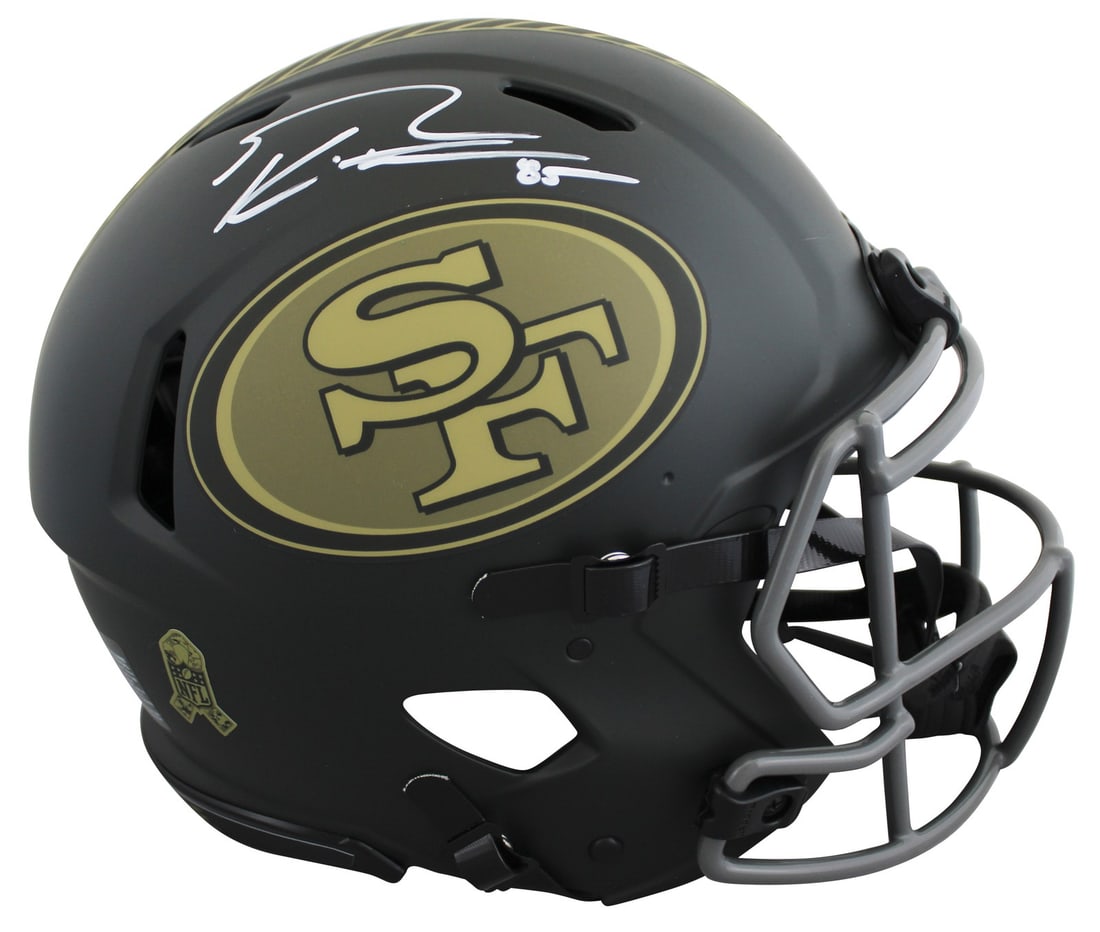 George Kittle Signed San Francisco 49ers Full Size Speed Helmet BAS Authenticated (1 of 3)