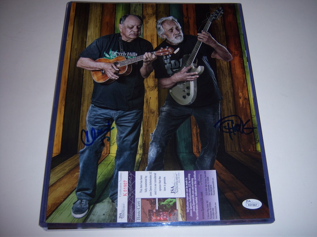 Tommy Chong Signed 11x14 Photo Cheech and Chong Up in Smoke JSA Certified (1 of 1)