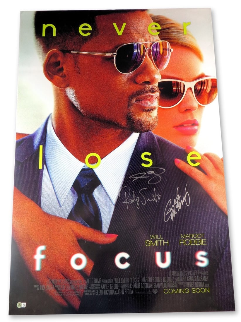 Adrian Martinez Gerald McRaney Rodrigo Santoro Signed 27x40 Poster BAS (1 of 2)