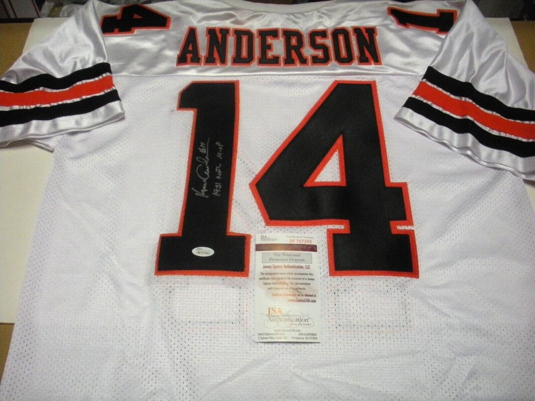 Ken Anderson Signed Cincinnati Bengals Jersey JSA COA Authentic (1 of 2)