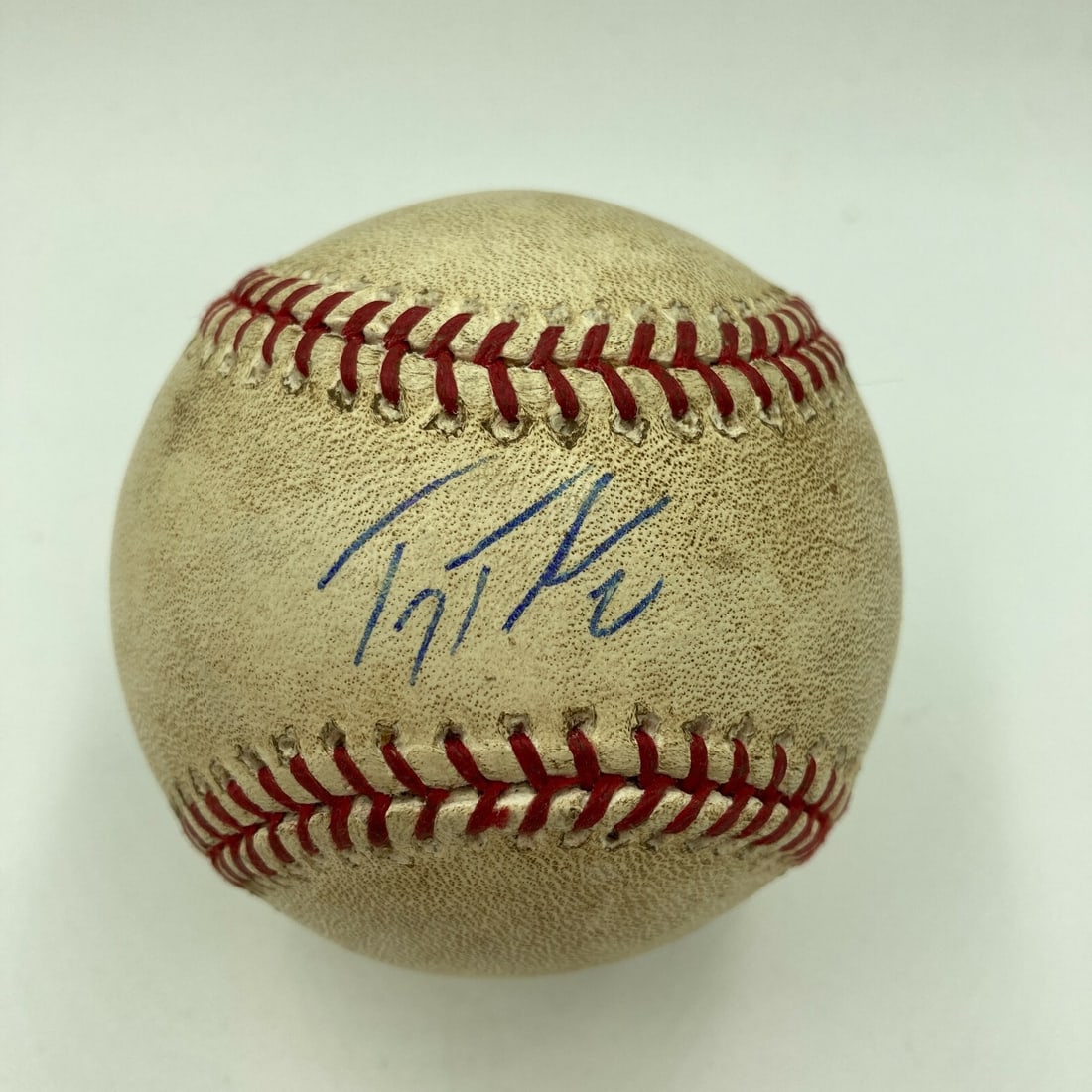 Troy Tulowitzki Signed Game Used Baseball Cycle Game 8-10-2009 MLB Authentic (1 of 5)