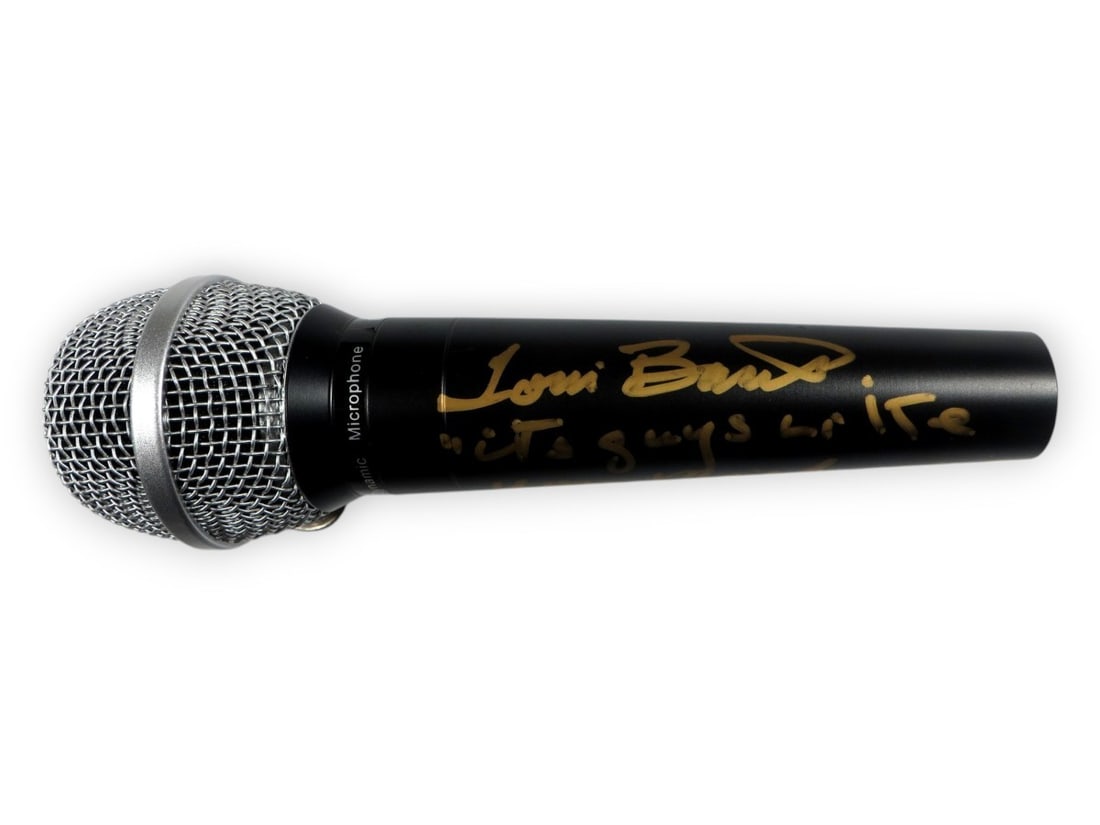 Toni Basil Autographed Microphone It's Guys Like You Mickey Beckett Authenticated (1 of 4)