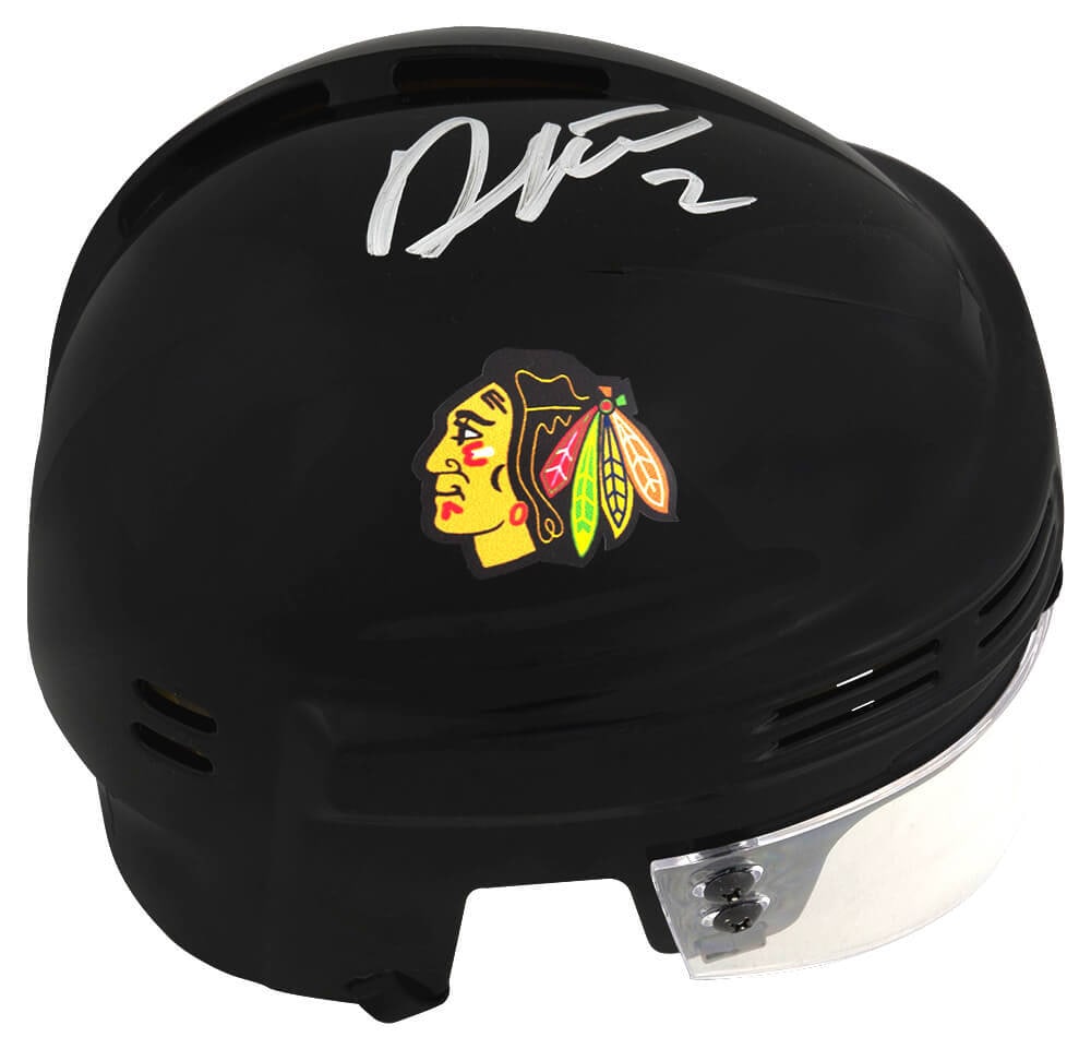 Duncan Keith Signed Blackhawks Mini Helmet with COA (1 of 1)