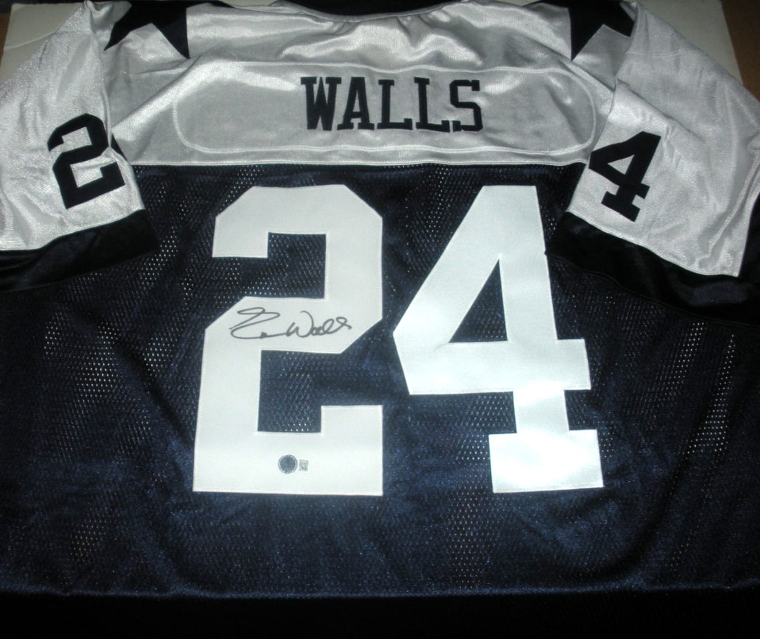 Everson Walls Dallas Cowboys Signed Nike Jersey with COA (1 of 2)