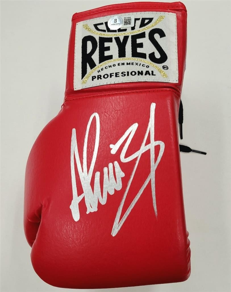 Andy Ruiz Jr Signed Cleto Reyes Boxing Glove Beckett Authenticated (1 of 3)