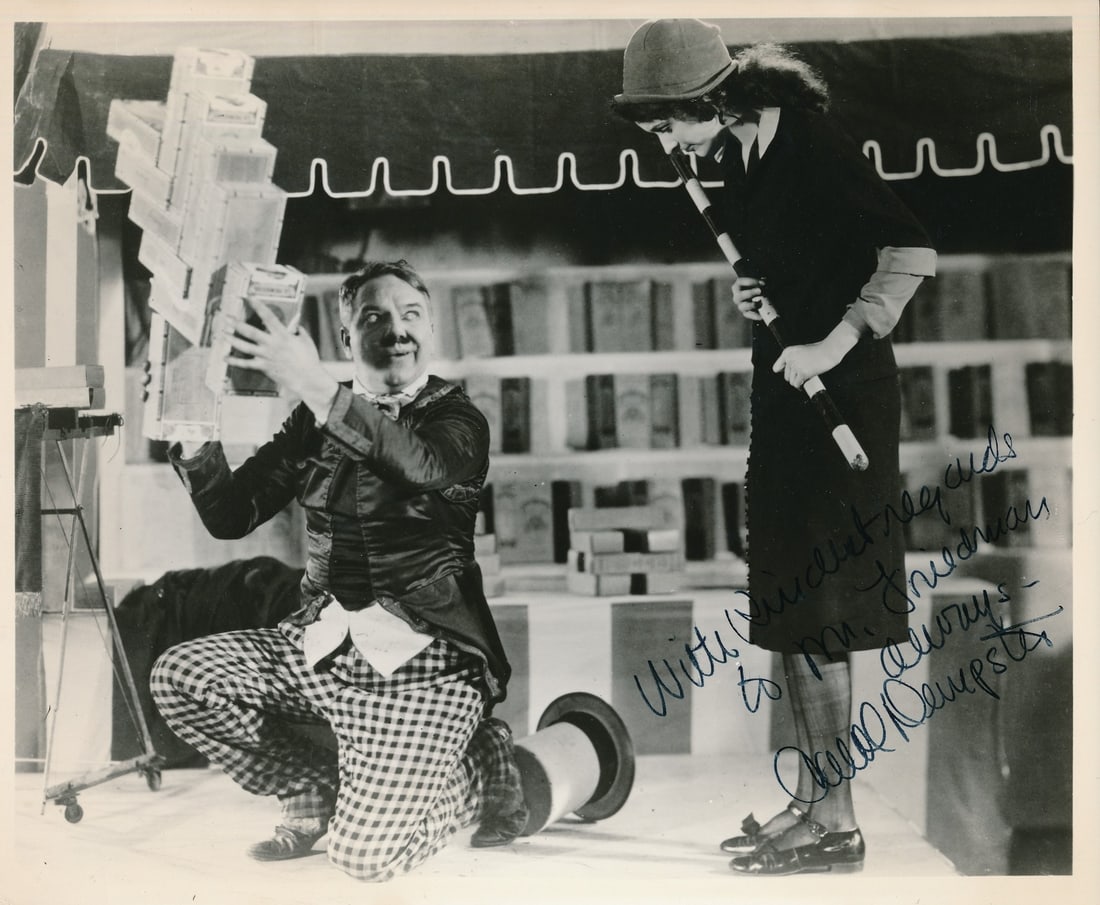 Carol Dempster 8x10 Inscribed Autographed Photo PSA/DNA Certified: Carol Dempster 8x10 Inscribed Autographed Photo PSA/DNA Certified This is an original 8x10 photo of actress Carol Dempster, featuring her autograph and inscription. The photo has been authenticated by