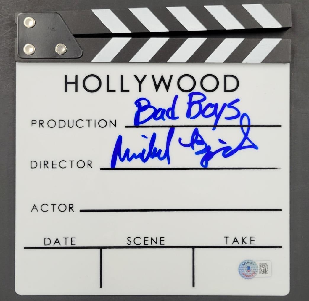 Michael Bay Autographed Bad Boys Clapboard BAS Authenticated (1 of 3)