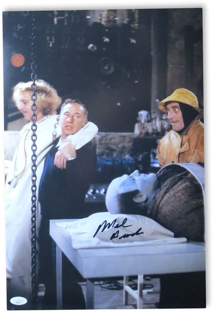 Mel Brooks Autographed 12X18 Photo Young Frankenstein JSA Authentic (1 of 3)