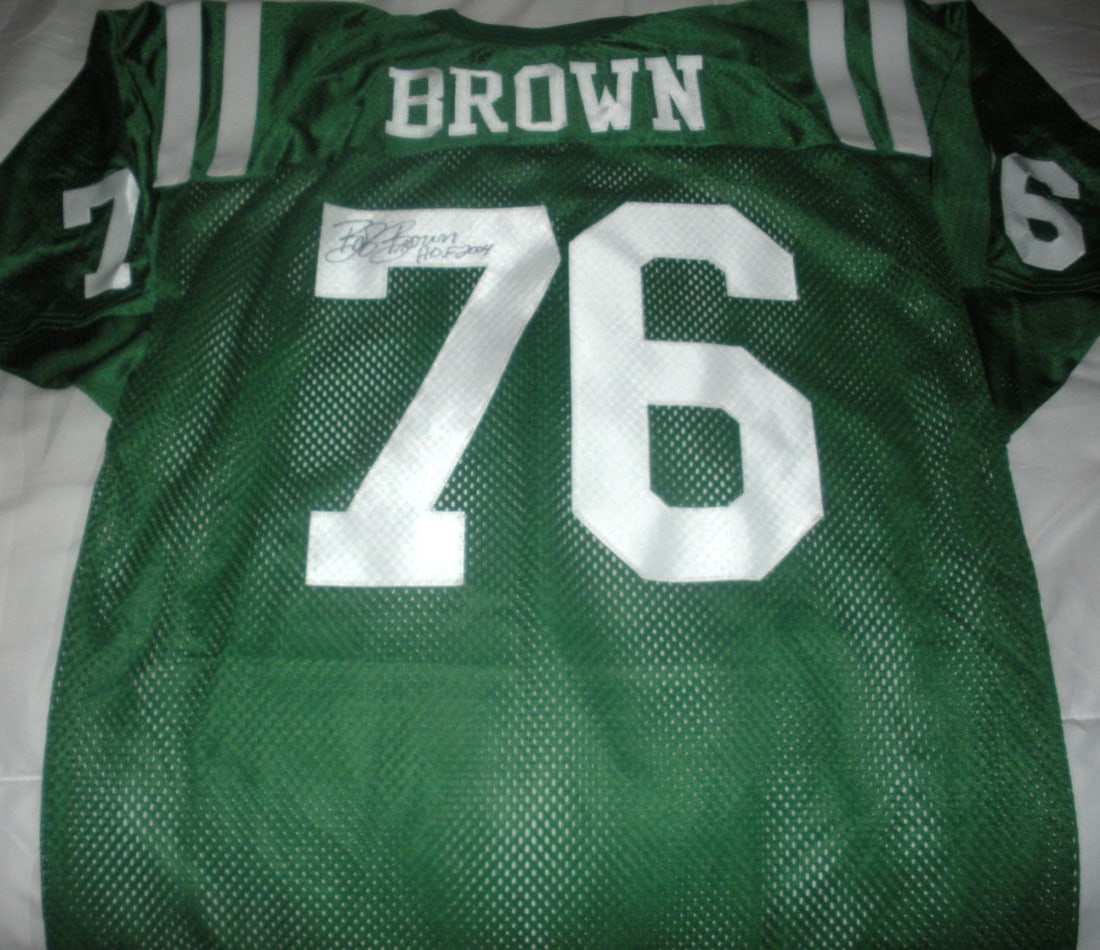 BOB BROWN PHILADELPHIA EAGLES SIGNED PROLINE JERSEY with COA (1 of 3)