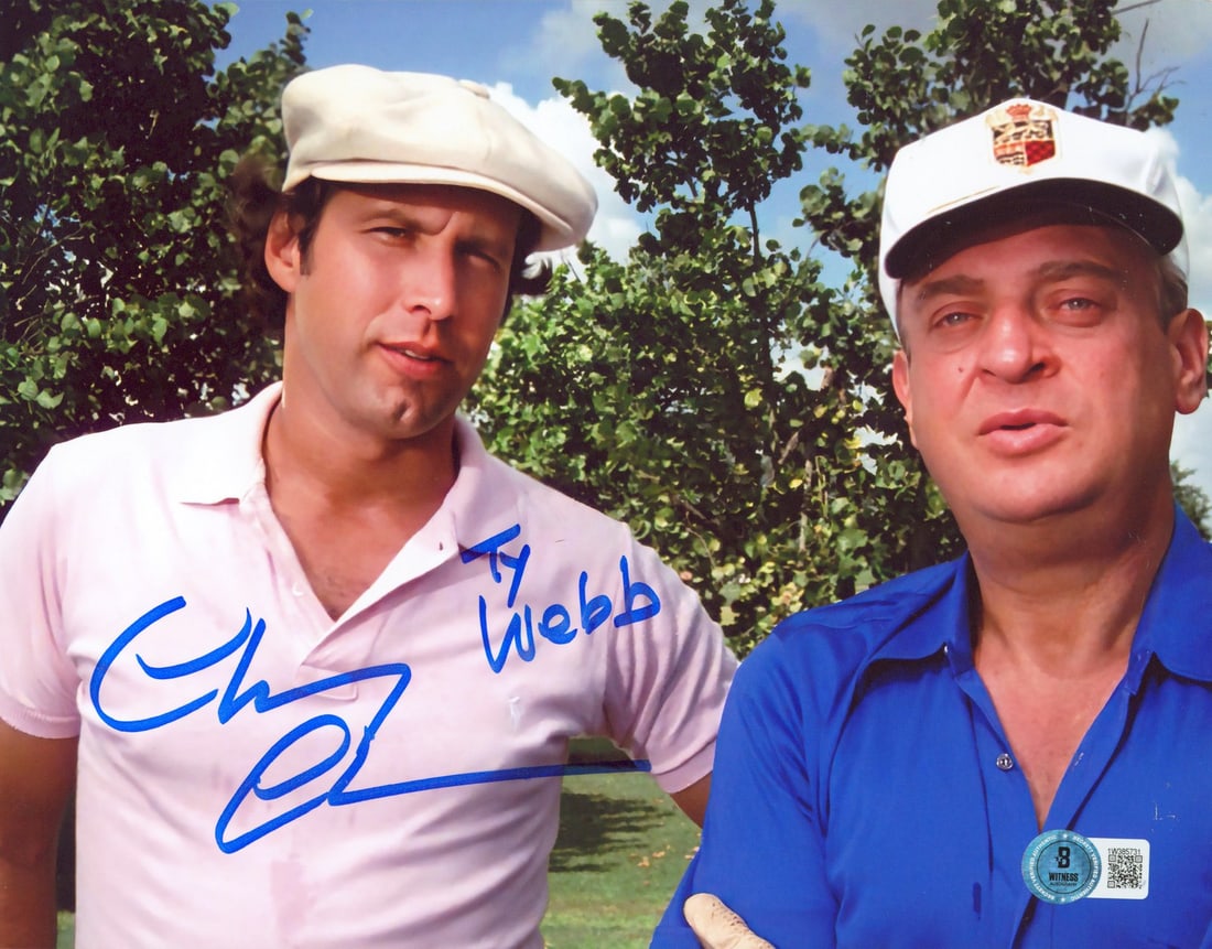 Chevy Chase Caddyshack Signed 8x10 Photo Ty Webb BAS Authenticated (1 of 5)