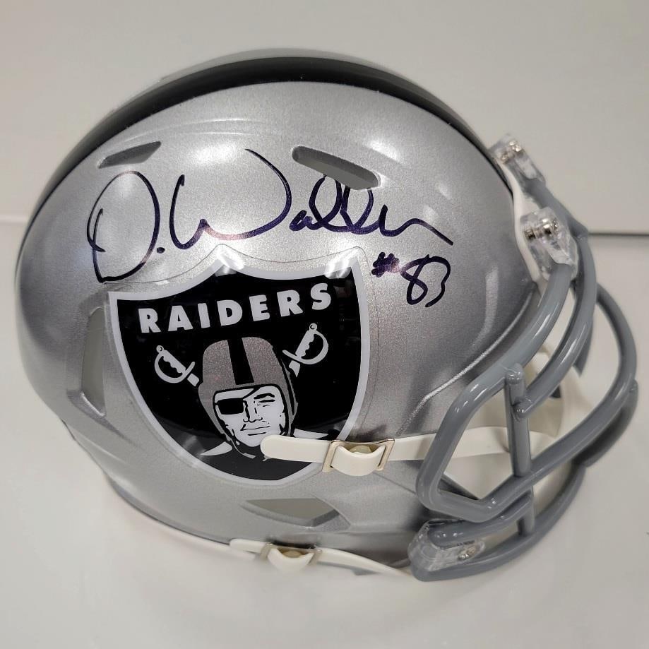 Darren Waller Signed Raiders Mini Helmet Beckett BAS Authenticated (1 of 3)