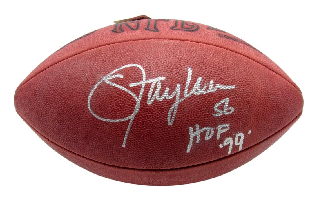 Lawrence Taylor Signed Wilson NFL Football HOF 99 PSA/DNA Giants (1 of 3)