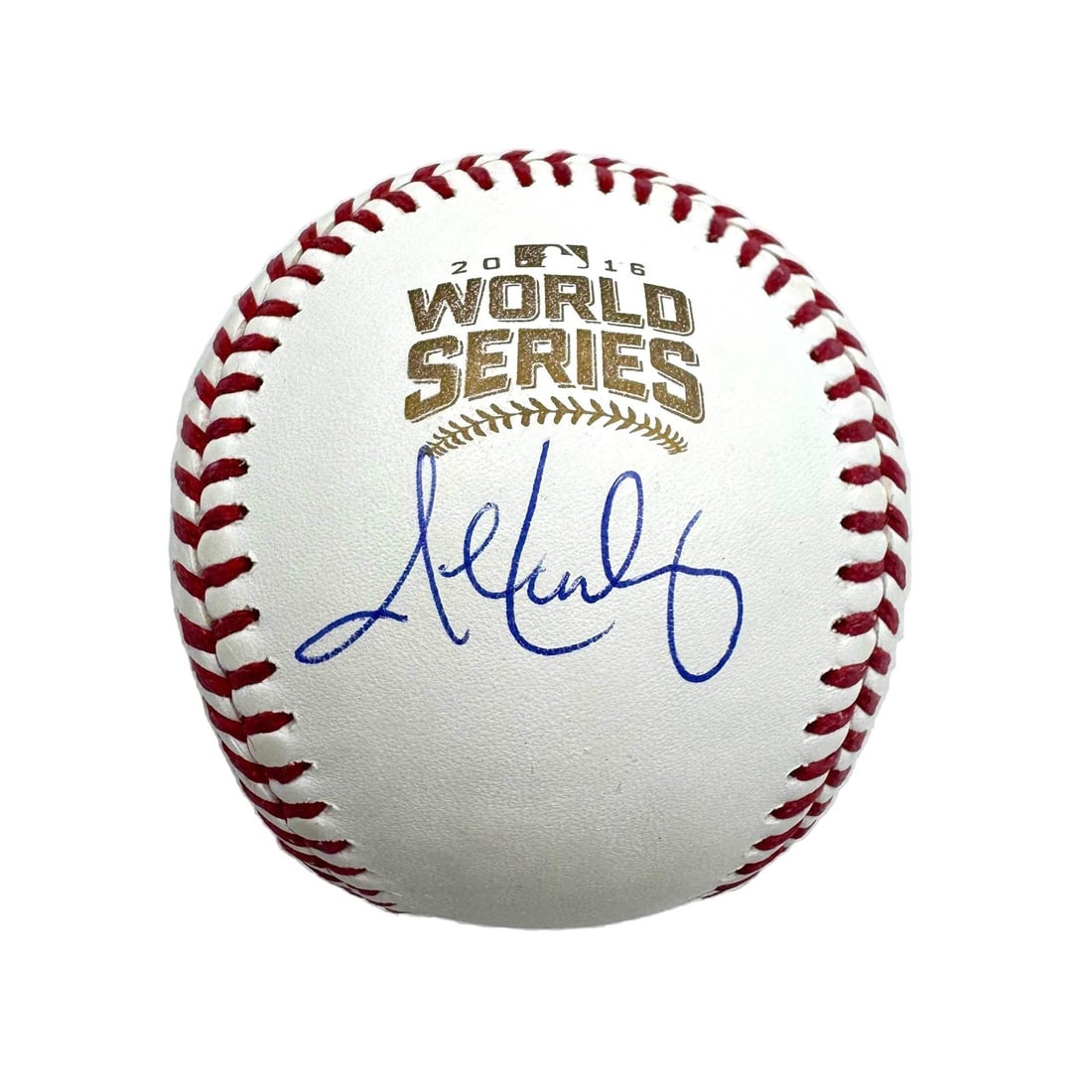 John Lackey Autographed 2016 World Series Rawlings Baseball JSA COA: John Lackey Autographed 2016 World Series Rawlings Baseball JSA COA This authentic signed baseball features the autograph of John Lackey, a key player from the Chicago Cubs. This Rawlings ROML basebal