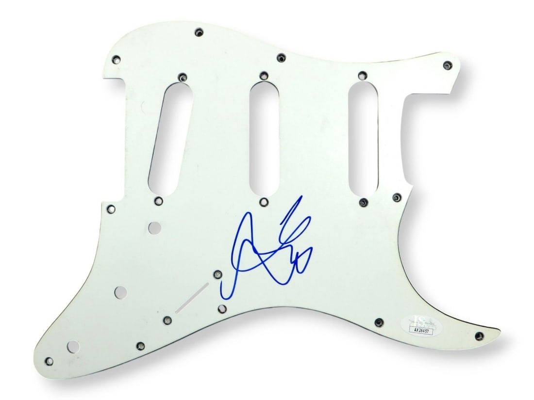 DJ Yella Autographed Electric Guitar Pickguard JSA Certified N.W.A. (1 of 3)