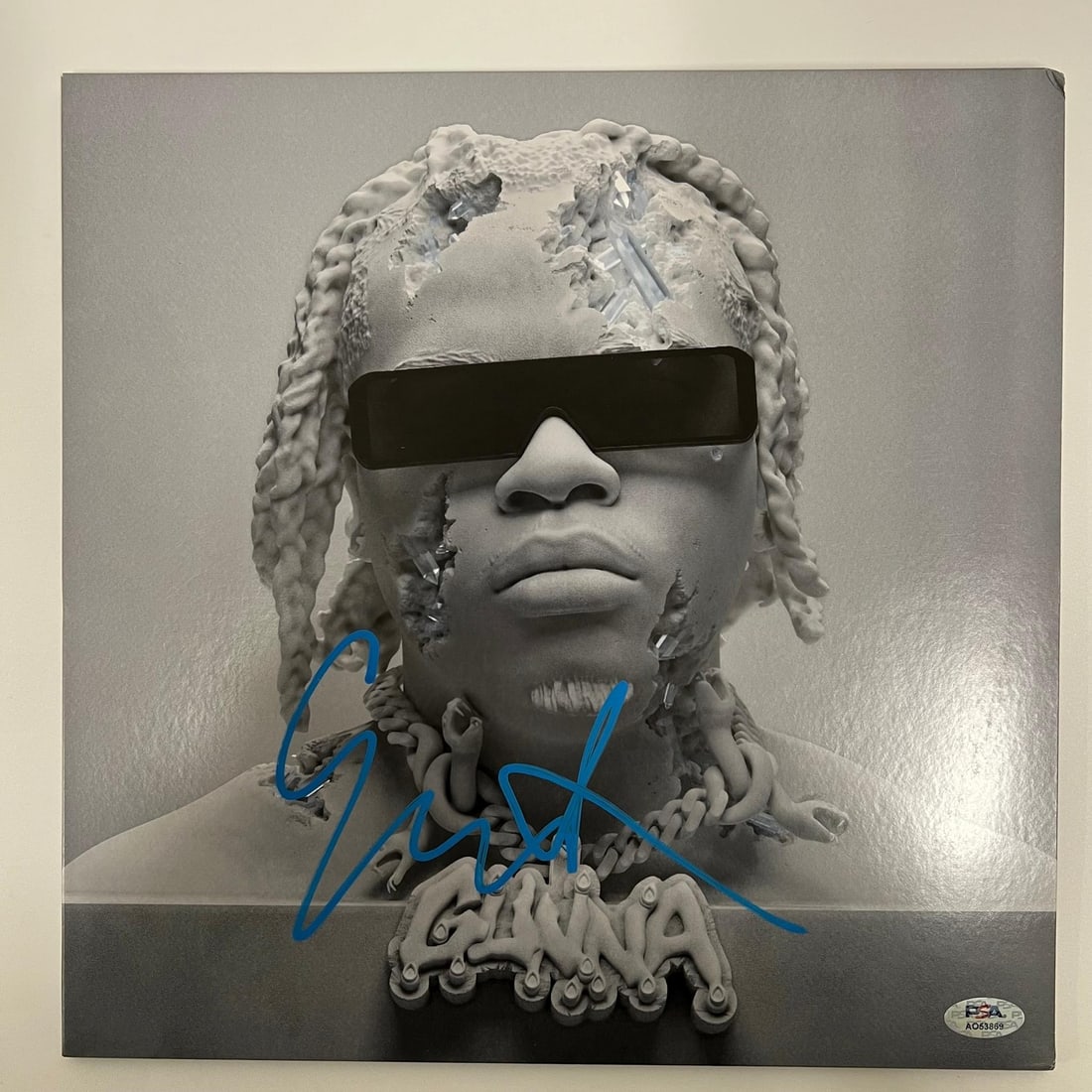 Gunna Signed Vinyl Record PSA/DNA Authenticated Rapper Memorabilia (1 of 2)