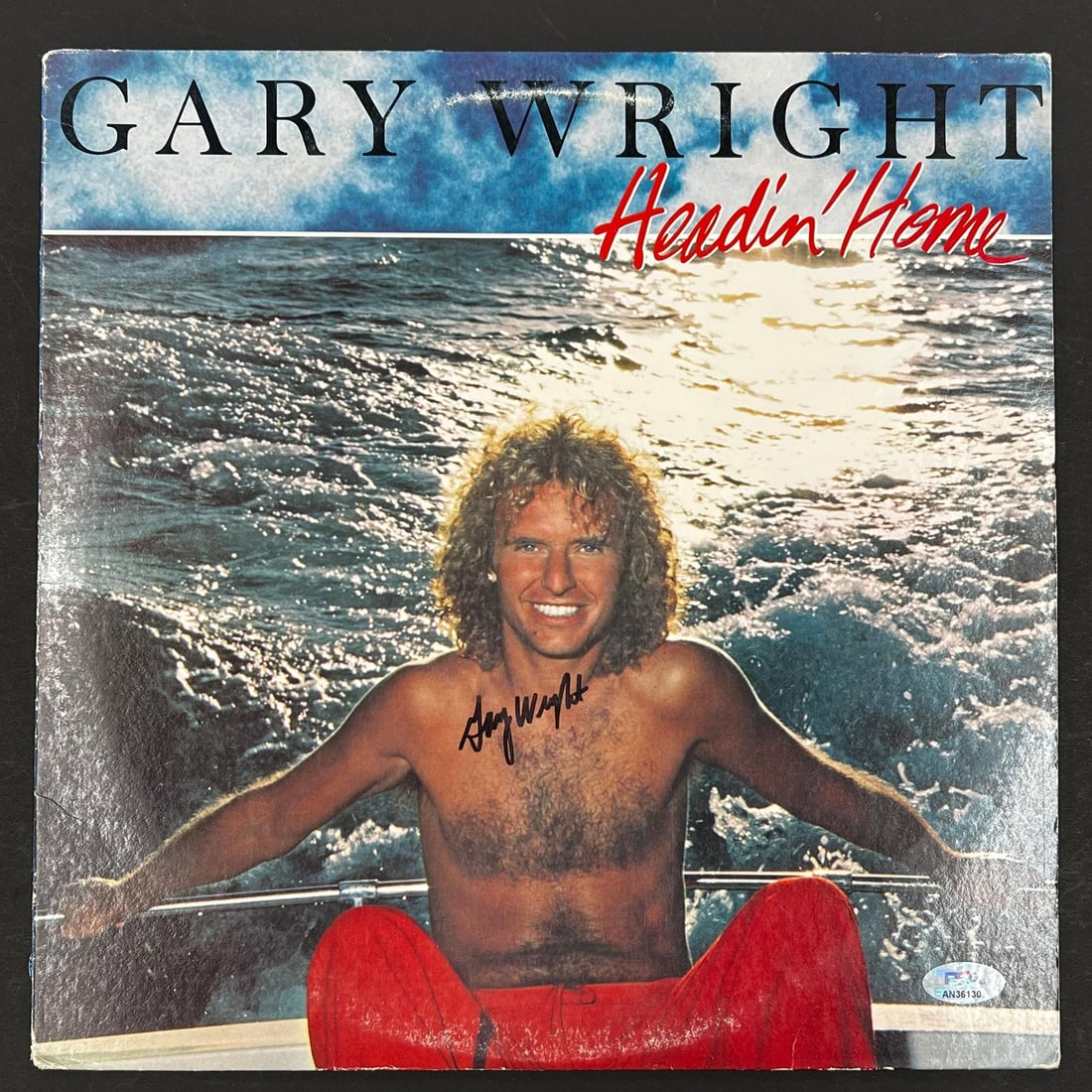 Gary Wright Signed Headin' Home LP Vinyl PSA/DNA Authentic Autograph (1 of 4)