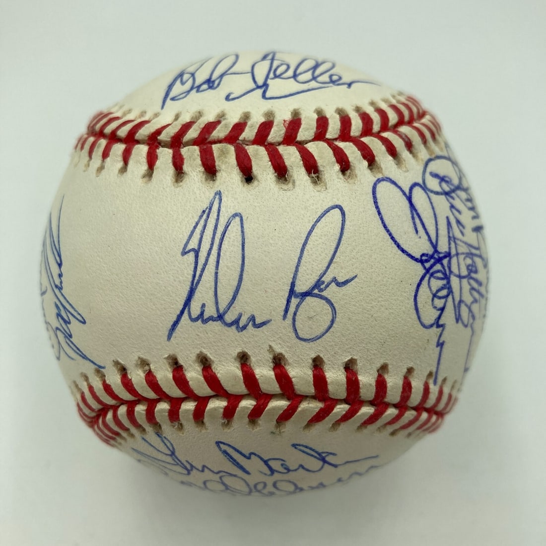 Sandy Koufax Multi-Signed No-Hitter Baseball 26 Signatures JSA (1 of 11)