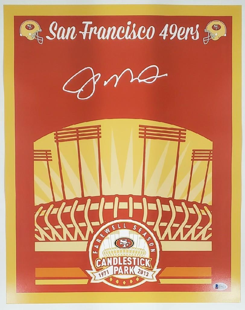Joe Montana Signed 16x20 San Francisco 49ers Photo Beckett BAS: Joe Montana Signed 16x20 San Francisco 49ers Photo Beckett BAS This stunning 16x20 photo features the legendary Joe Montana, signed by the iconic quarterback himself. A must-have for any San Francisco