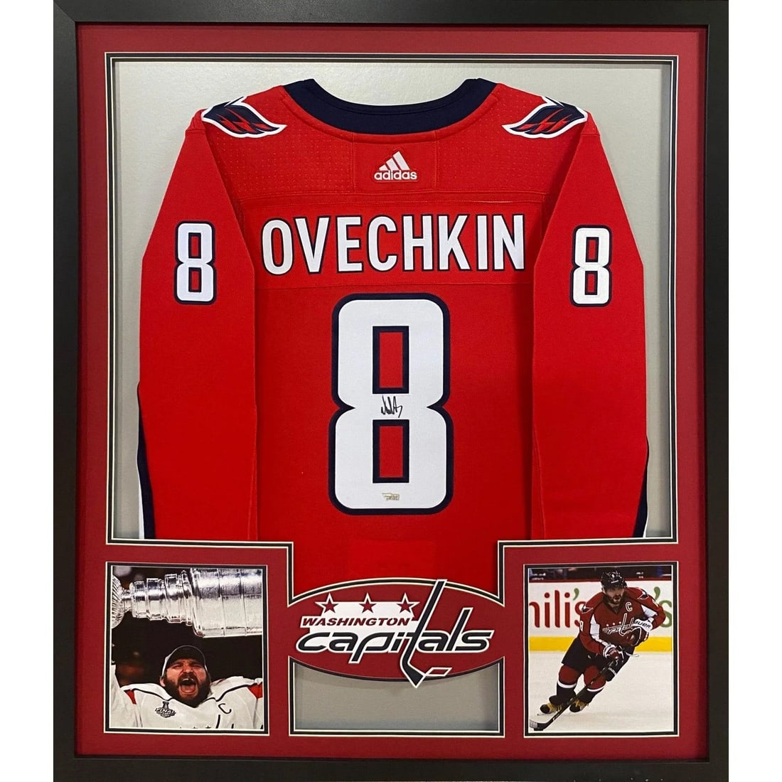 Alexander Ovechkin Signed Jersey Framed by Fanatics with Authentication (1 of 3)