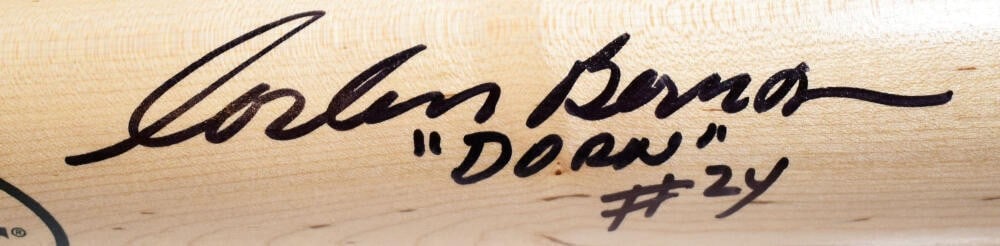 Corbin Bernsen Charlie Sheen Signed Bat Beckett Authenticated (1 of 5)