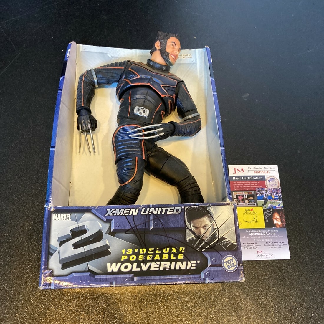 Hugh Jackman Signed Wolverine Action Figure with JSA COA (1 of 8)