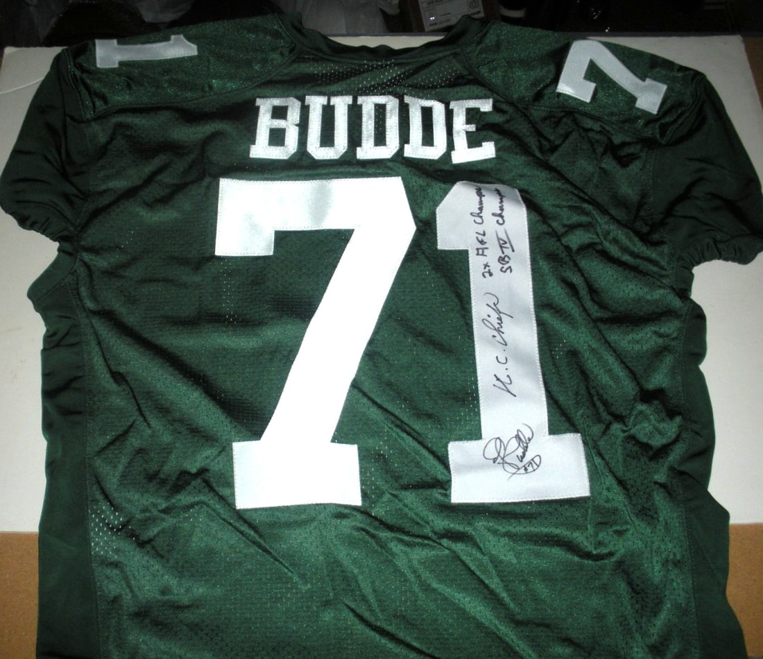Ed Budde Signed Michigan State Spartans Nike Jersey with COA: Ed Budde Signed Michigan State Spartans Nike Jersey with COA Enhance your collection with this officially licensed Nike jersey signed by Ed Budde, a notable player from the Michigan State Spartans foo