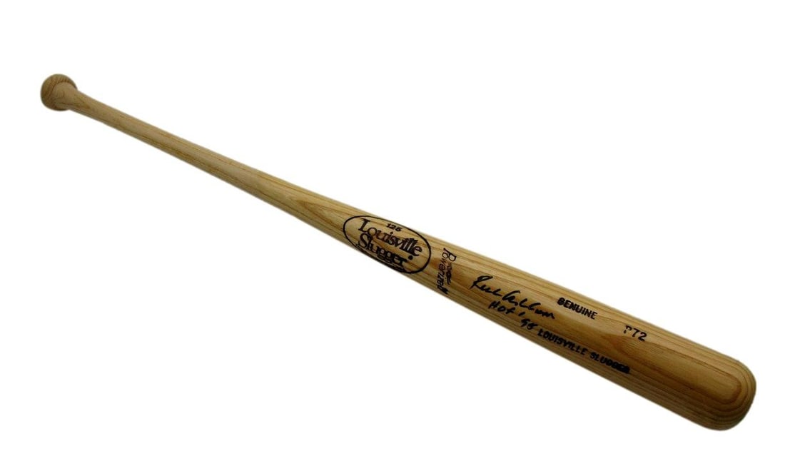Richie Ashburn HOF Signed Louisville Slugger Bat Phillies JSA Authenticated (1 of 4)