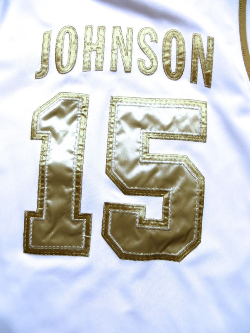 Magic Johnson Signed Team USA Jersey JSA Authenticated - 4