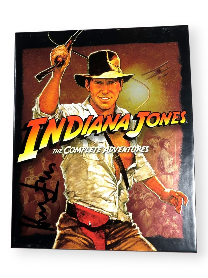 Harrison Ford Autographed Indiana Jones Blu-ray Cover Beckett Authenticated (1 of 4)
