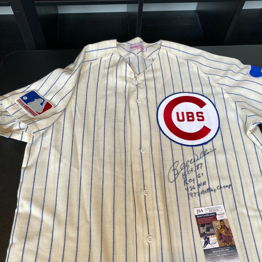 Billy Williams Signed 1969 Cubs Jersey with Heavy Stats Inscription JSA (1 of 11)