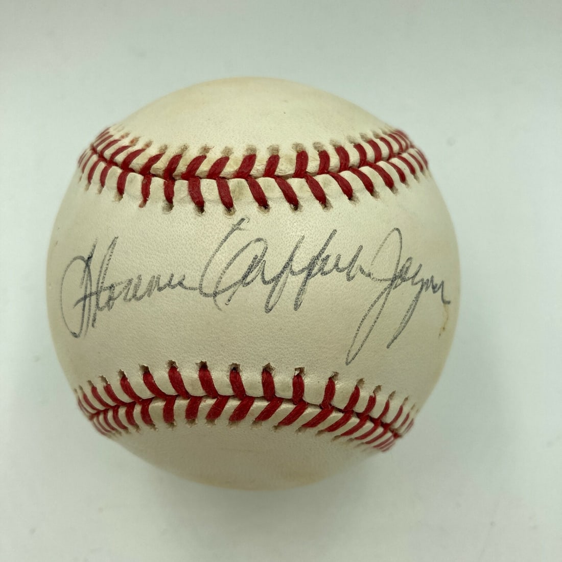 Florence Griffith Joyner Flo-Jo Signed MLB Baseball with JSA COA: Florence Griffith Joyner Flo-Jo Signed MLB Baseball with JSA COA This is an original signed autographed Major League Baseball by Florence Griffith Joyner, famously known as Flo-Jo. The baseball comes