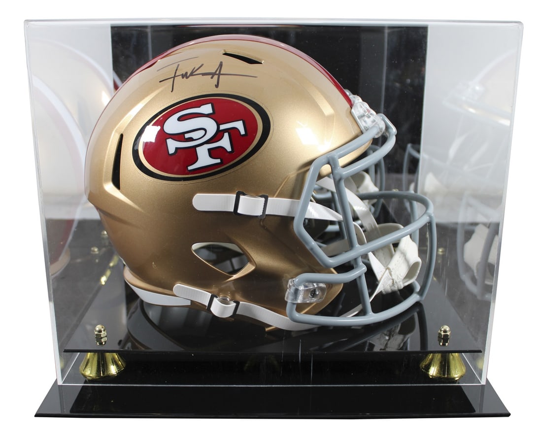 Frank Gore Signed San Francisco 49ers Full Size Helmet with BAS Authentication (1 of 4)