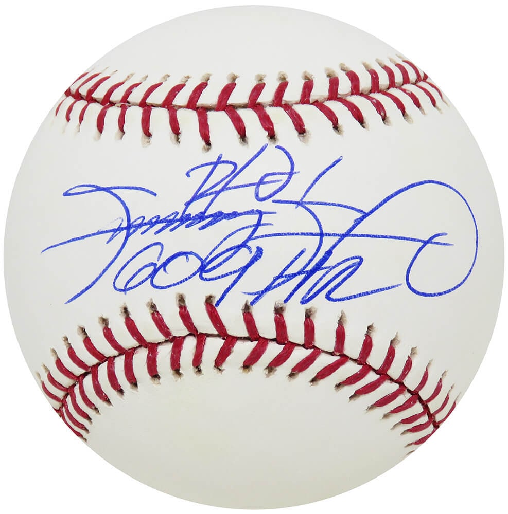 Sammy Sosa Signed Rawlings MLB Baseball with 609 HR Inscription Beckett COA (1 of 1)