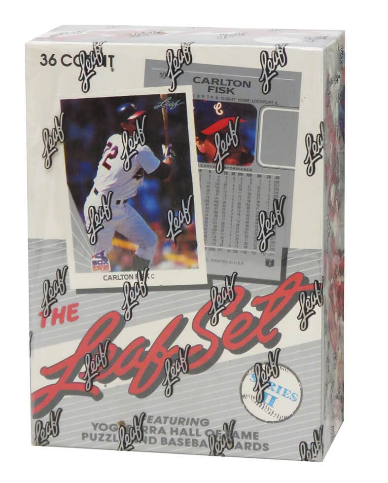 1990 Leaf Series 2 Baseball Factory Sealed Hobby Box 36 Packs MLB (1 of 2)