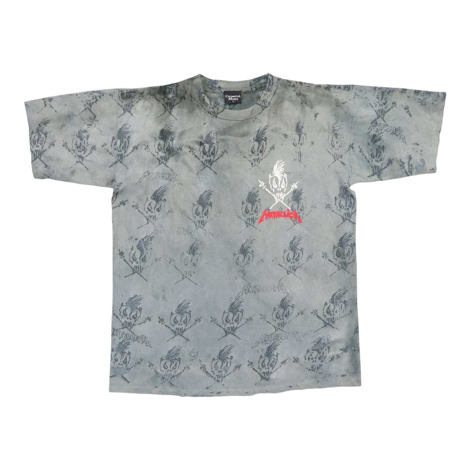 Vintage 1990s Metallica Birth School Death Black Cotton Graphic Shirt Large: Vintage 1990s Metallica Birth School Death Black Cotton Graphic Shirt Large This is an original vintage 1990s Metallica "Birth School Metallica Death" shirt featuring graphics on both the front and ba