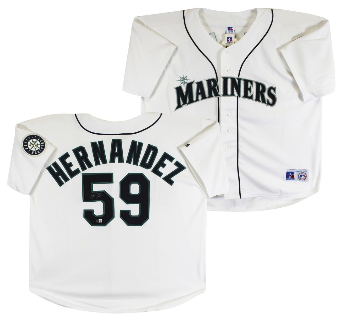 Felix Hernandez Signed Seattle Mariners Jersey BAS Authentic (1 of 7)