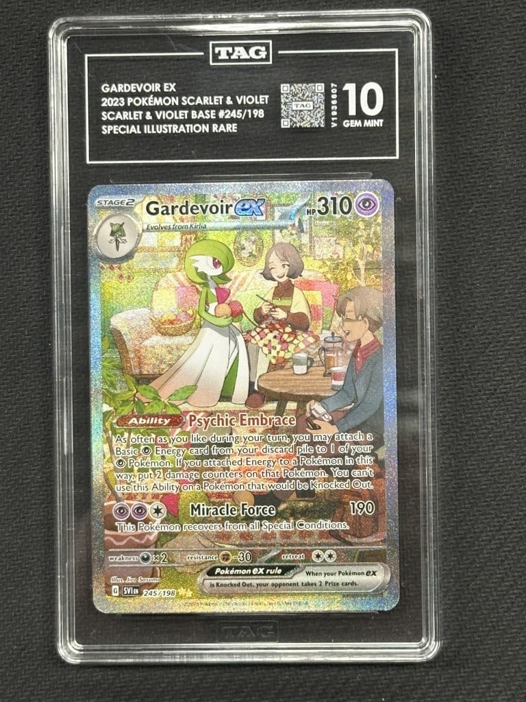Gardevoir EX 245/198 Pokemon Scarlet Violet TAG 10 Special Illustration (1 of 2)