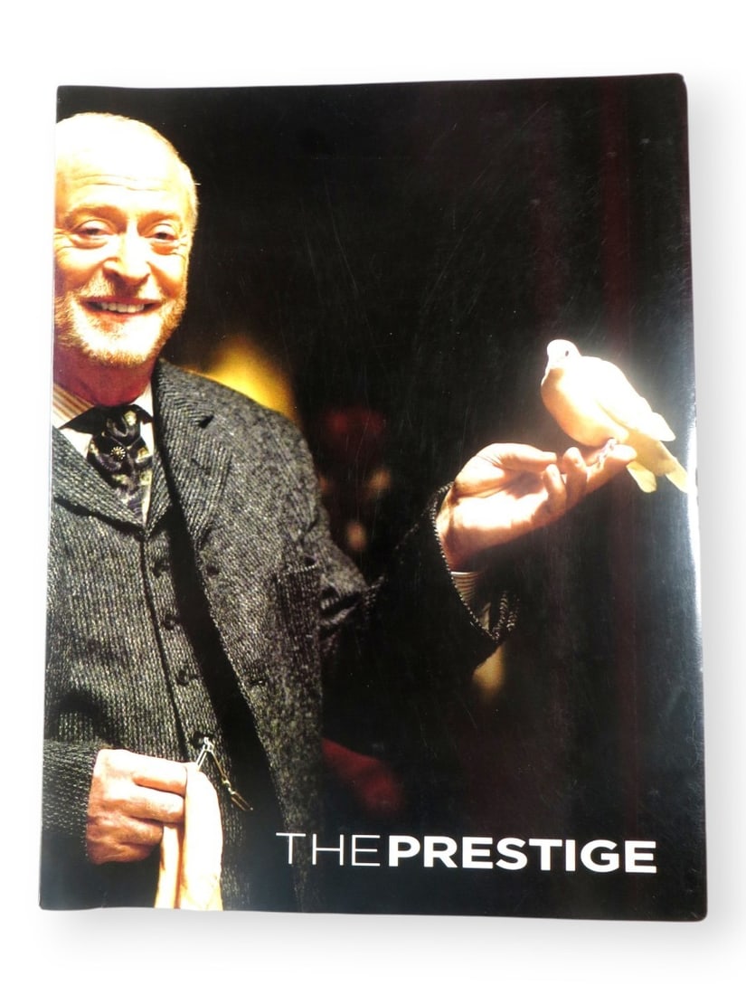 Christopher & Jonathan Nolan Signed Script The Prestige JSA Authenticated: Christopher & Jonathan Nolan Signed Script The Prestige JSA Authenticated This is an original autographed script of 'The Prestige' signed by both Christopher Nolan and Jonathan Nolan. The signatures a