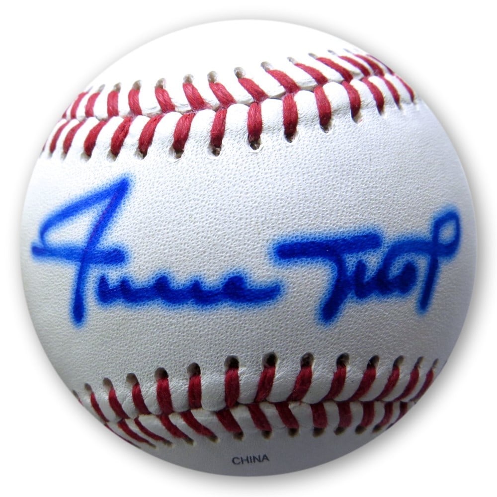 Willie Mays Autographed Baseball 70th Birthday San Francisco Giants Beckett Authenticated (1 of 3)