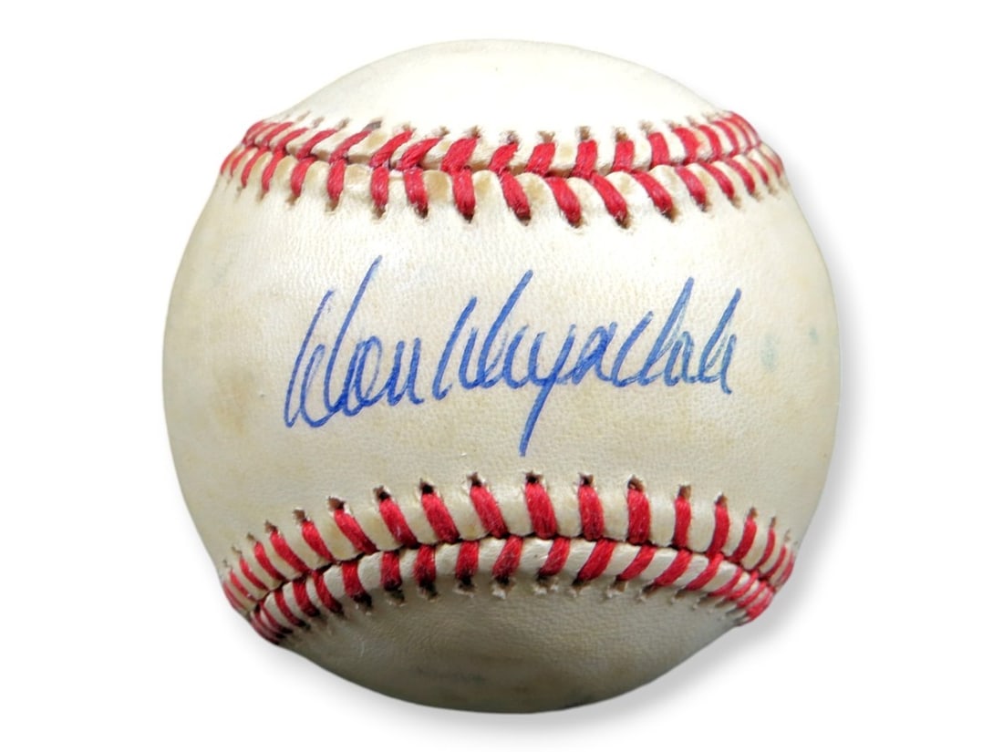 Don Drysdale Signed NL Baseball Dodgers JSA Authenticated (1 of 3)