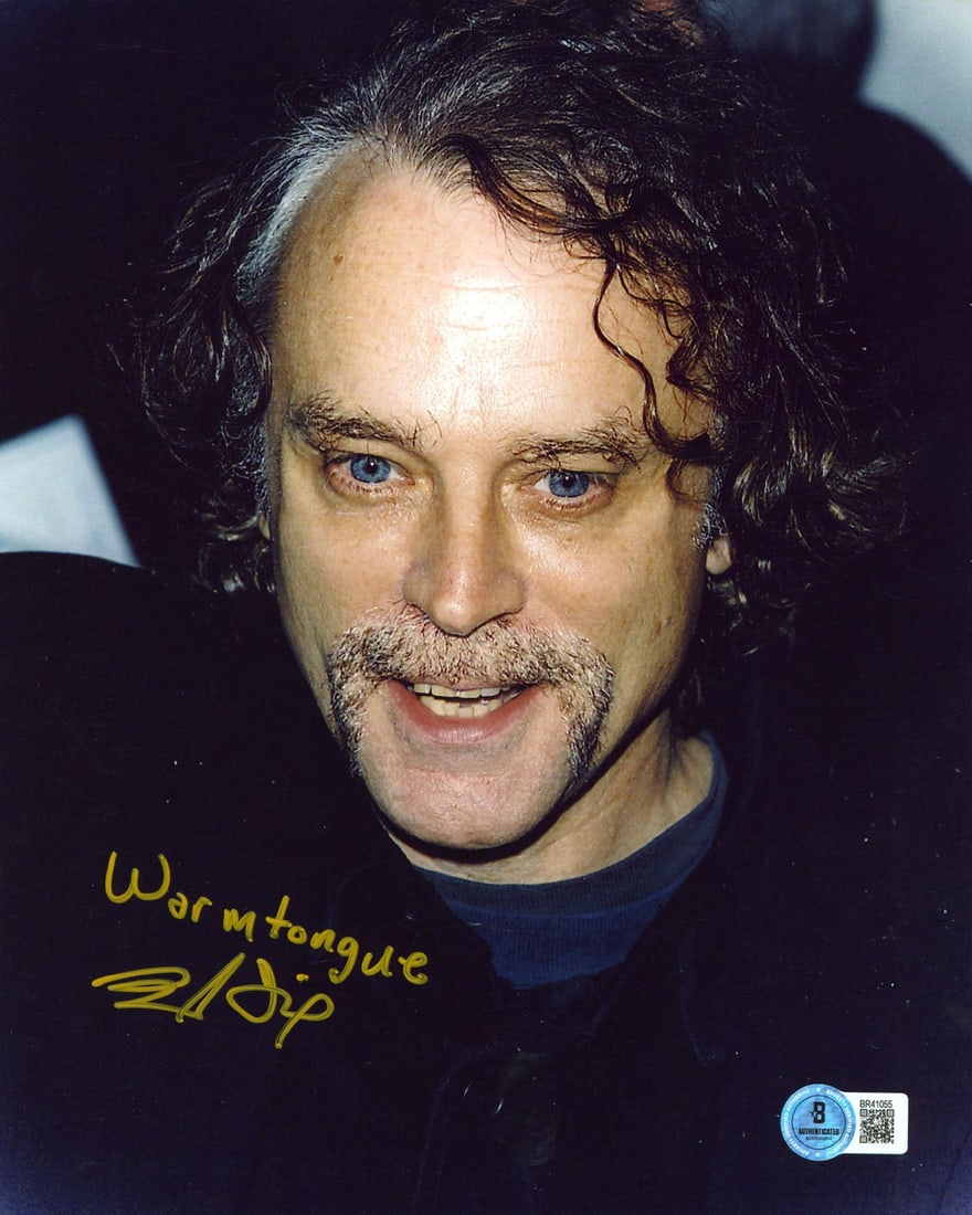 Brad Dourif Signed 8x10 Wormtongue Photo Lord of the Rings BAS Authenticated: Brad Dourif Signed 8x10 Wormtongue Photo Lord of the Rings BAS Authenticated This stunning vertical 8x10 photograph features a striking image of Brad Dourif as "Wormtongue" from the iconic Lord of the