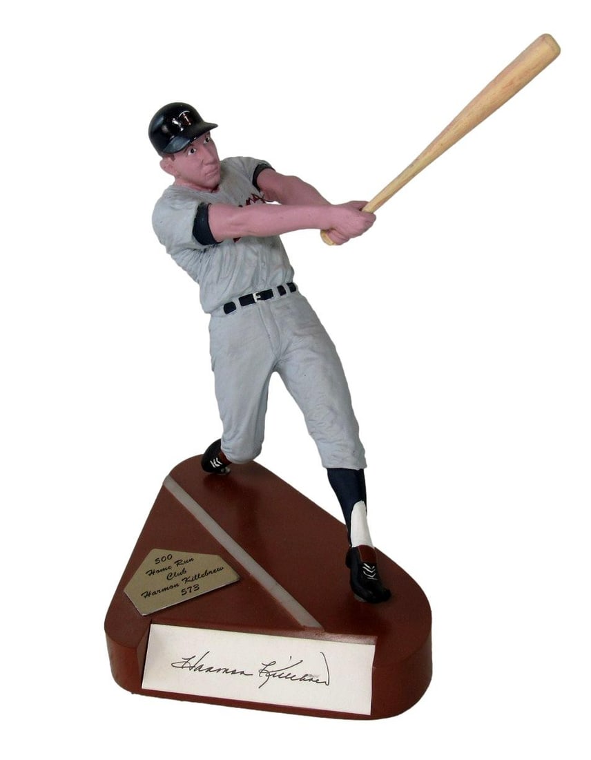 1993 Salvino Harmon Killebrew Autographed Minnesota Twins Figurine with Box 863 of 950 (1 of 8)