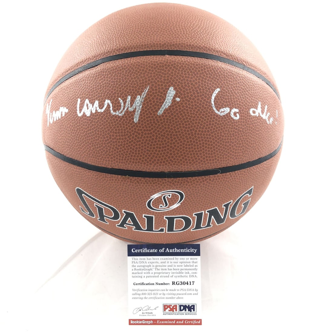 Vernon Carey Jr Autographed Basketball PSA/DNA Duke Blue Devils: Vernon Carey Jr Autographed Basketball PSA/DNA Duke Blue Devils This is a Spalding basketball signed by Vernon Carey Jr., a former player of the Duke Blue Devils. The signature has been authenticated