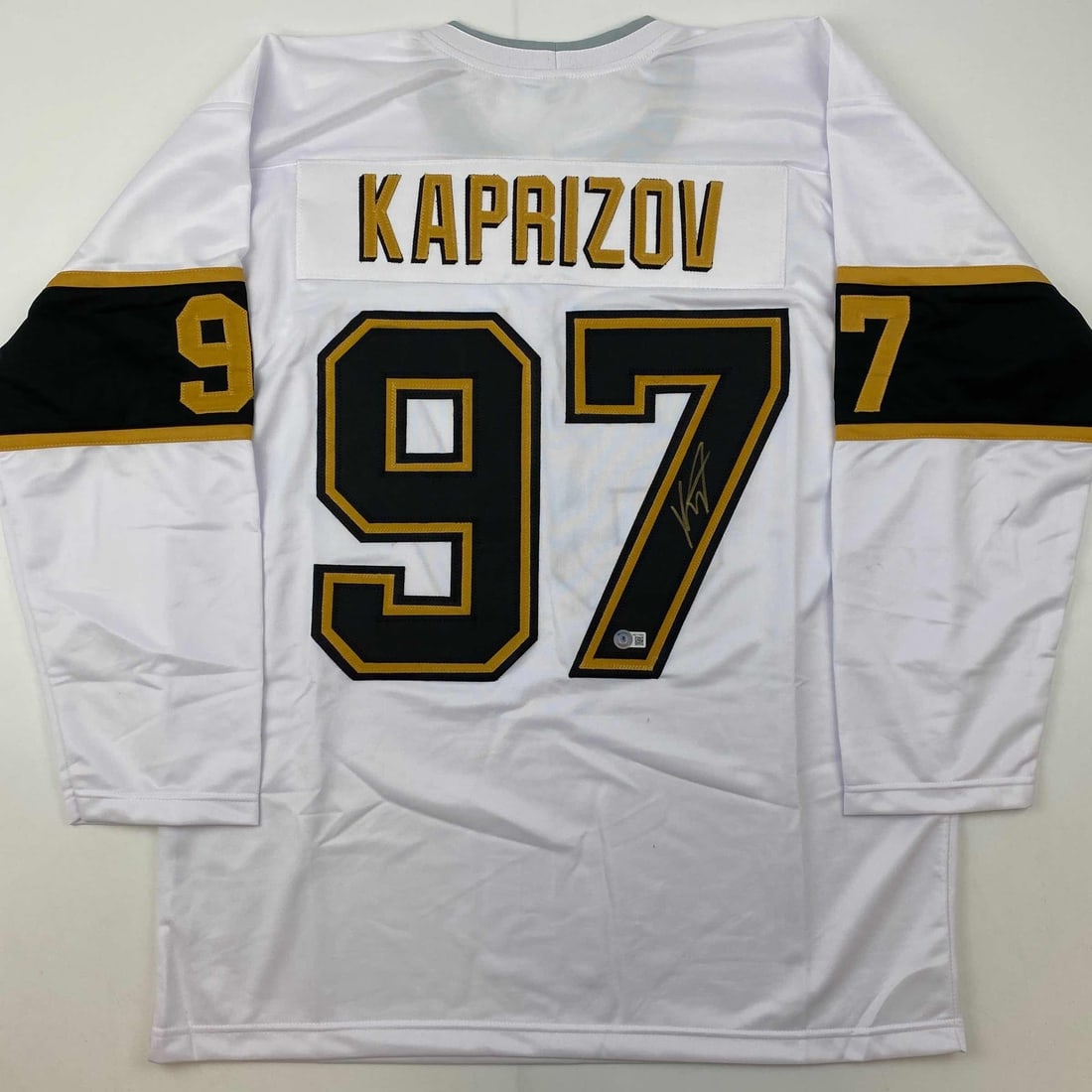 Autographed Kirill Kaprizov Minnesota Wild Jersey Beckett BAS COA (1 of 4)