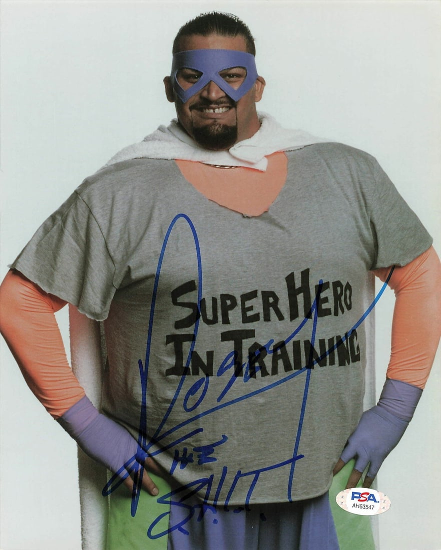 Rosey WWE Autographed 8x10 Photo PSA/DNA Certified: Rosey WWE Autographed 8x10 Photo PSA/DNA Certified This is an original 8x10 photograph signed by WWE superstar Rosey, capturing a moment from the world of wrestling. The autograph has been authenticat