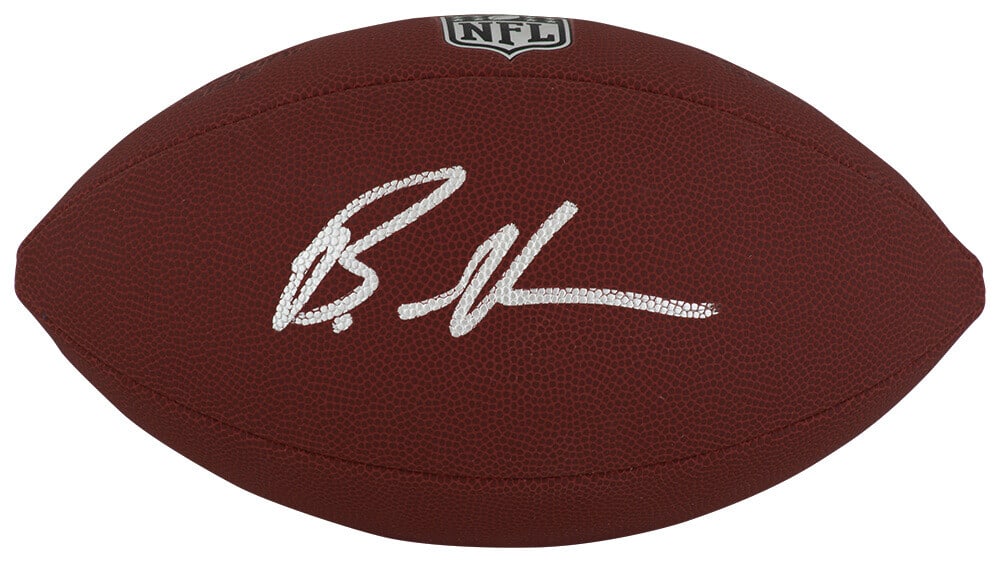 Brandon Graham Signed Wilson NFL Football with COA: Brandon Graham Signed Wilson NFL Football with COA Brandon Graham Signed Wilson NFL Football with COA This is a pre-owned Wilson Limited full-size NFL football signed by Brandon Graham, a standout pla